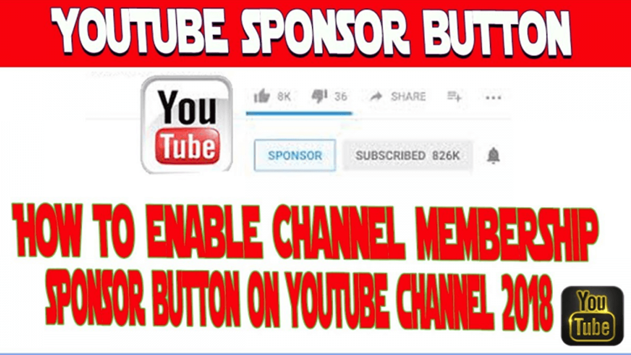 Youtube Sponsor Button